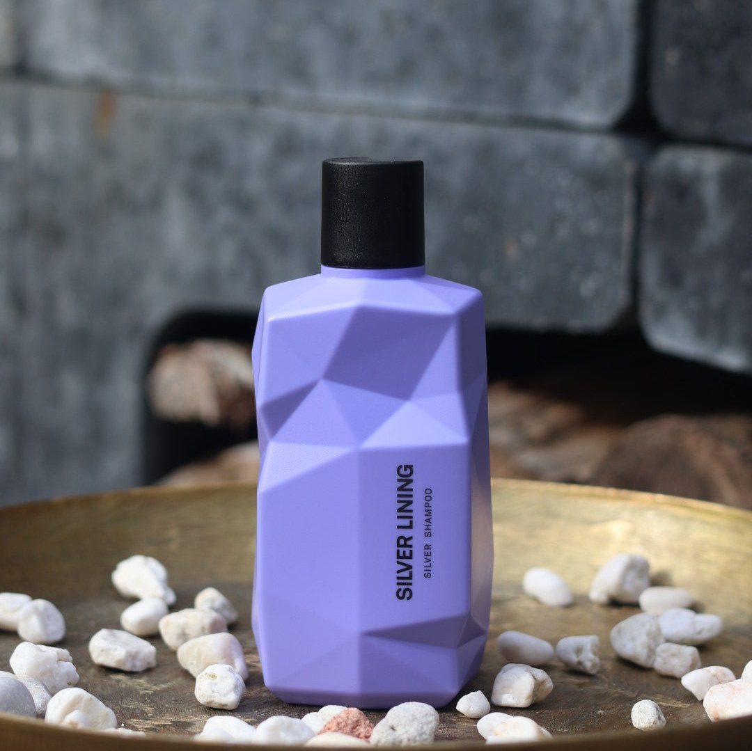 Nine Yards, Silver Lining  Shampoo, koele zilver tint, hydrateerd  je haar, 