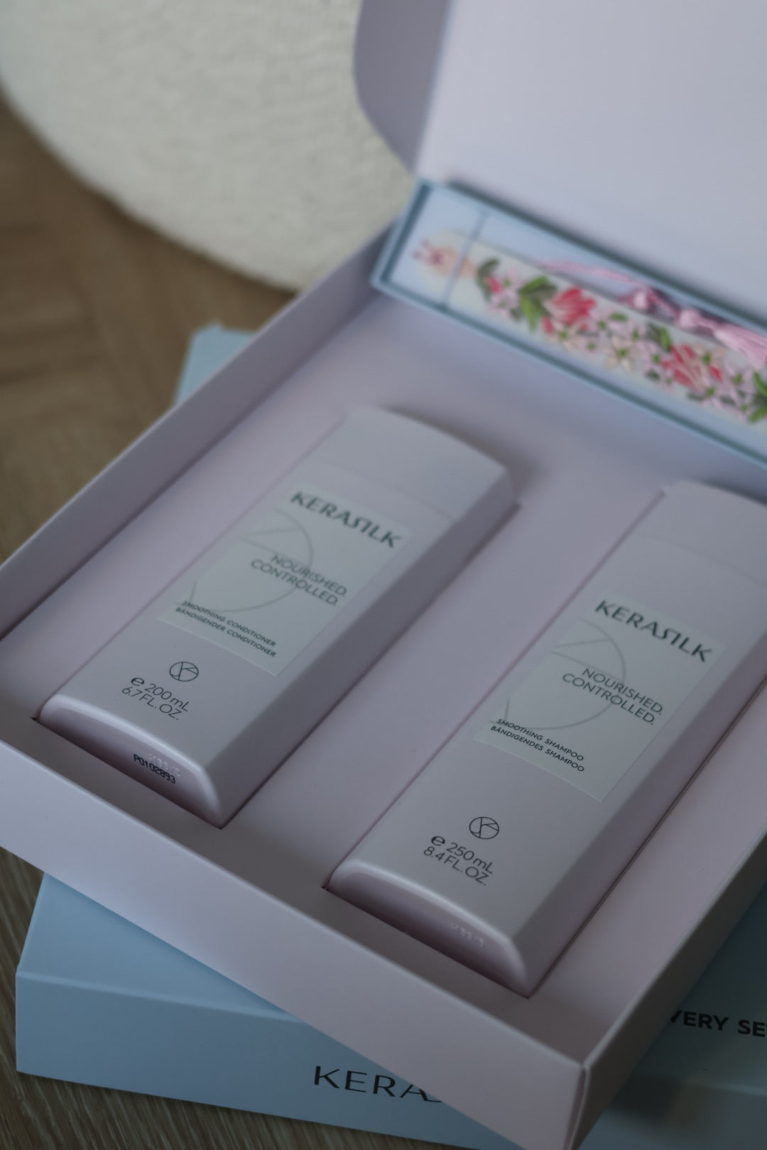 shampoo, conditioner, kleine verpakking, op reis, extra armband cadeau 