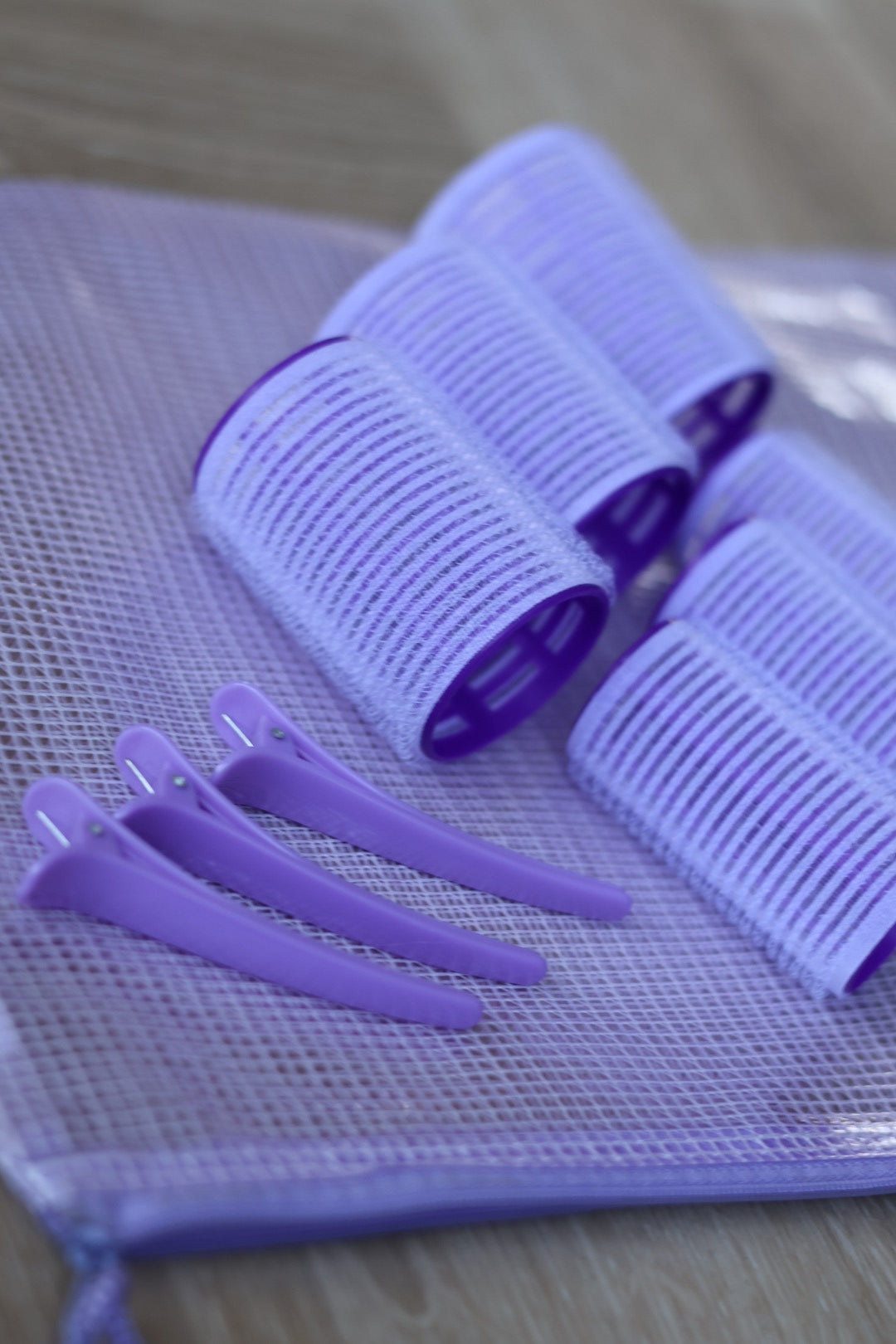 Zelfklevende haar rollers 