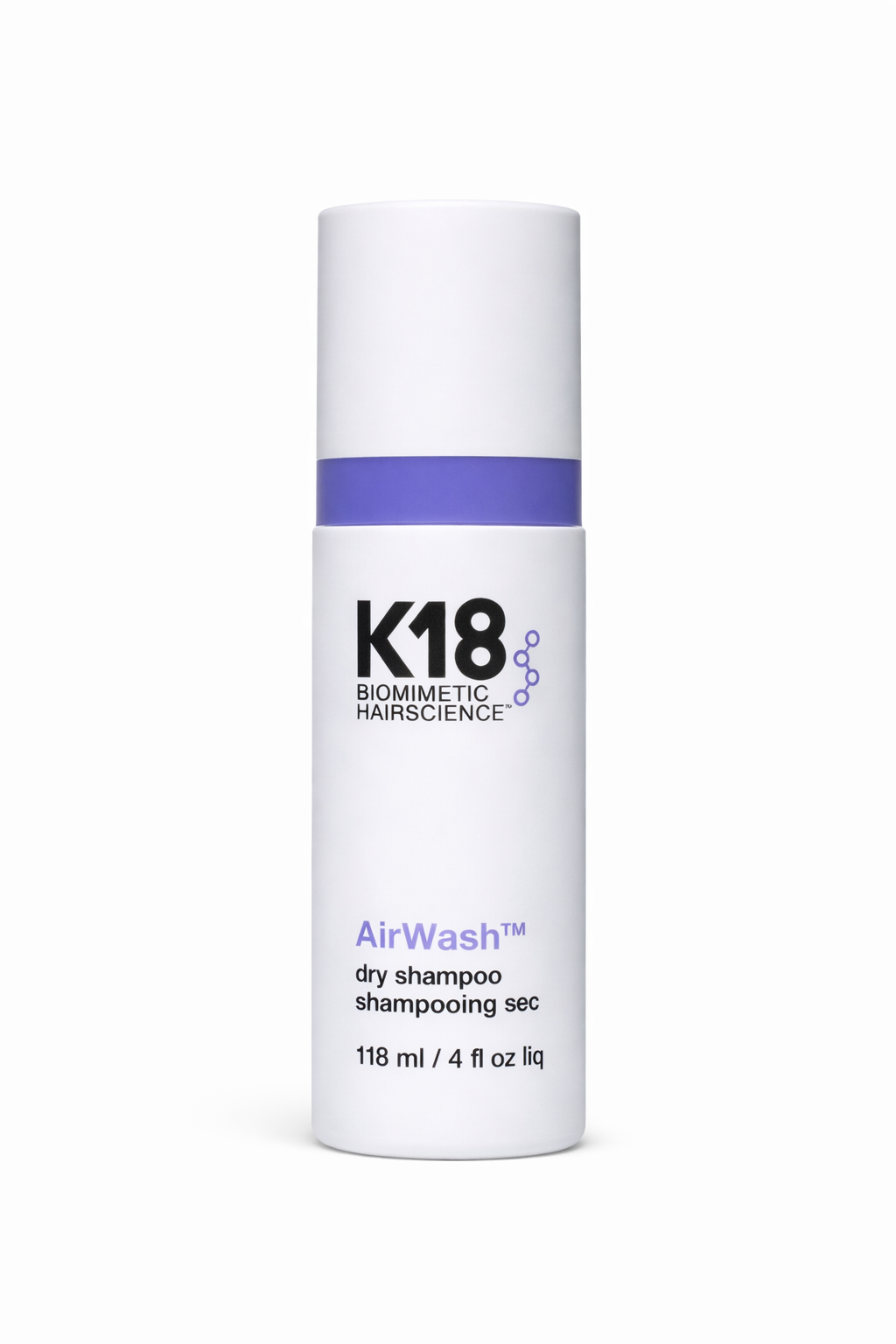 K18 AirWash Dry Shampoo — houdt haar 3 dagen fris zonder residu | HairLab23