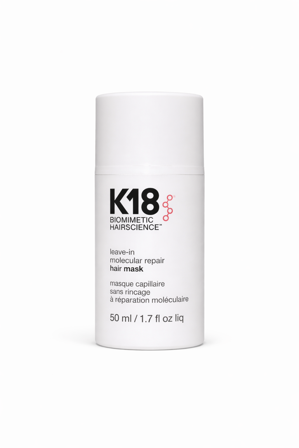 K18 Leave-in Molecular Repair Mask — herstel beschadigd haar in 4 minuten | HairLab23