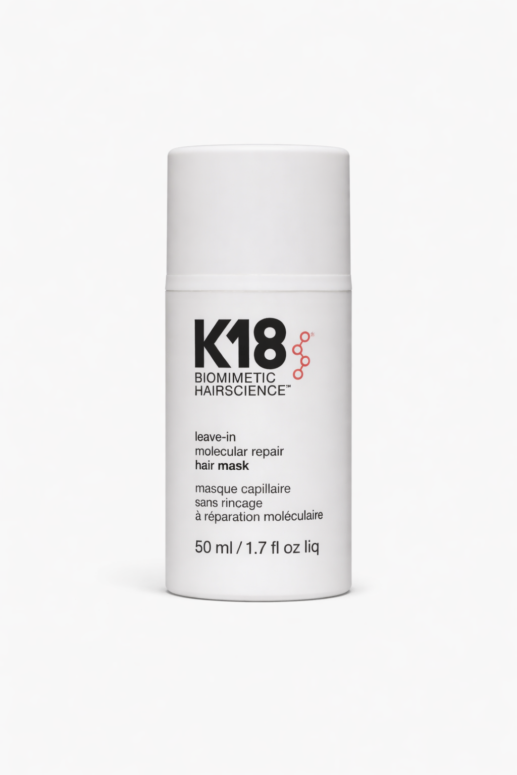K18 Leave-in Molecular Repair Mask — herstel beschadigd haar in 4 minuten | HairLab23
