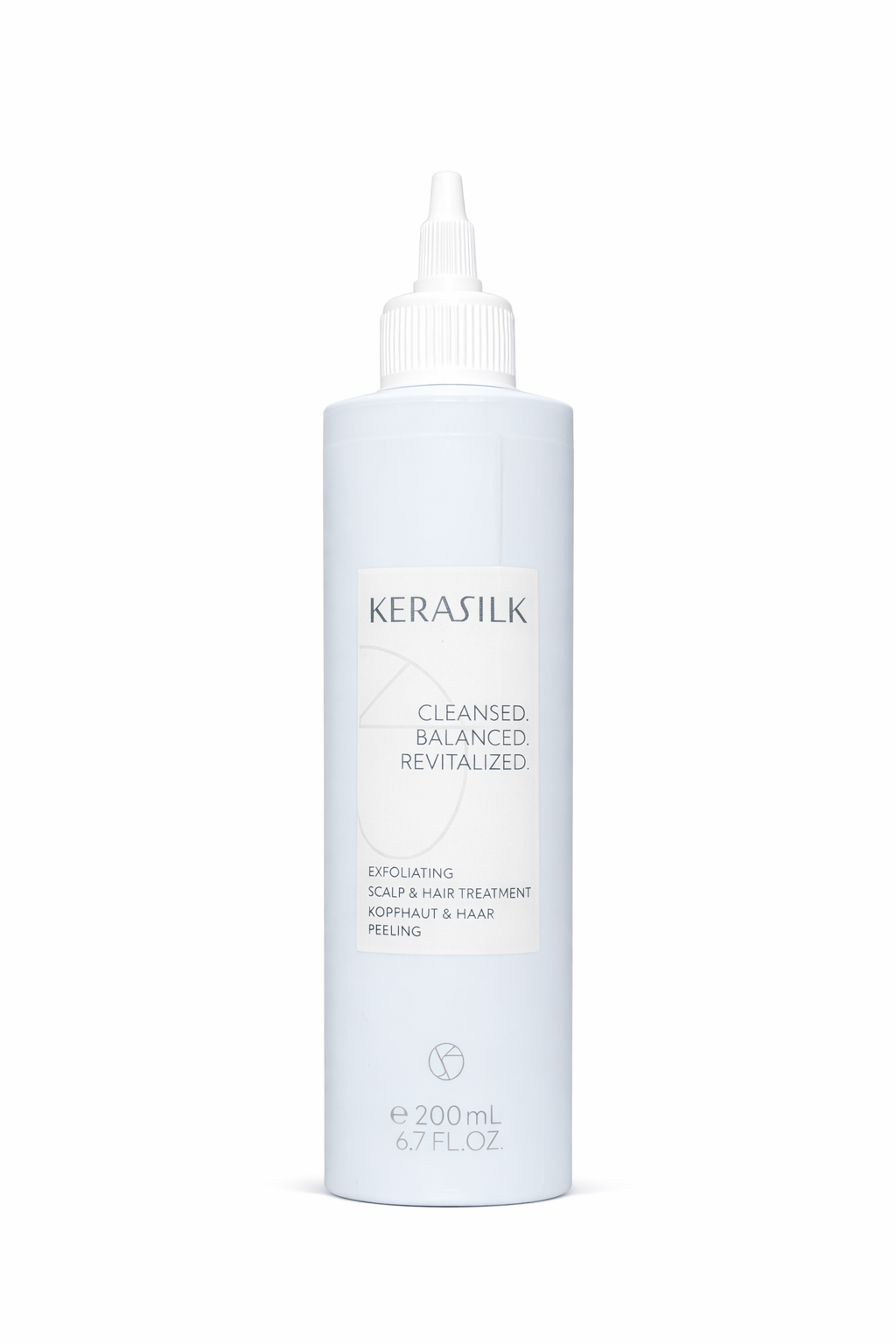 Kerasilk Exfoliating Scalp & Hair Treatment — pre-shampoo met 2% AHA voor diepe reiniging en meer volume | HairLab23