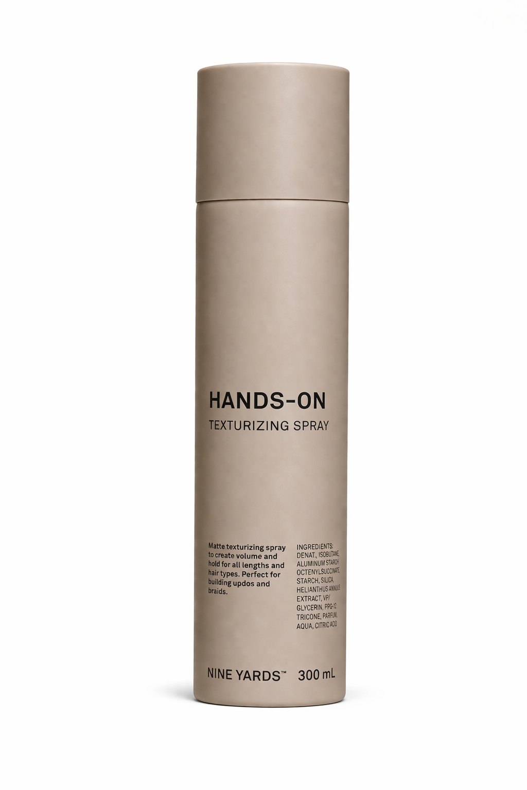 Nine Yards Hands On Texturizing Spray — meer textuur, body en beweging in haar | HairLab23